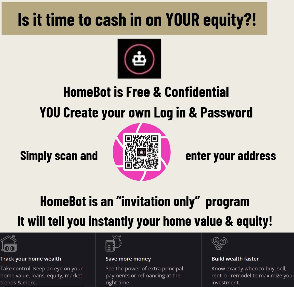 Click HomeBot Link or scan the QR Code to get started!